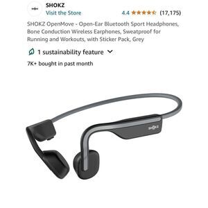 SHOKZ OPENMOVE Wireless Bone Conduction Headphones